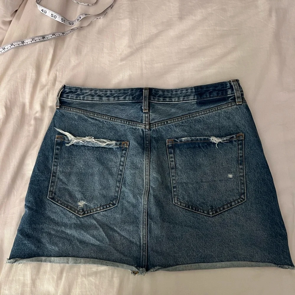abercrombie and fitch denim skirt women US size 14 - Picture 3 of 3